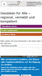 Mobile Screenshot of geoproregio.ch